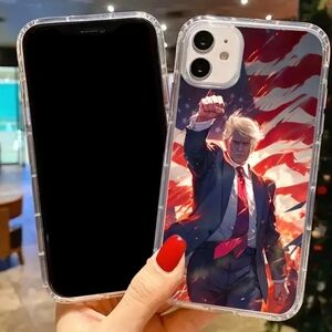 Trump Patriotic iphone case! Sz. 15 pro max